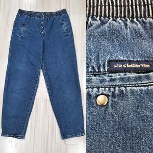 Vtg 80s stretch waist mom jeans - Liz Claiborne brand
